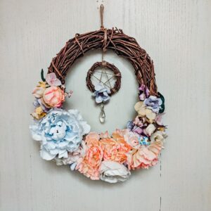 Ostara Floral Suncatcher Wreath shop image