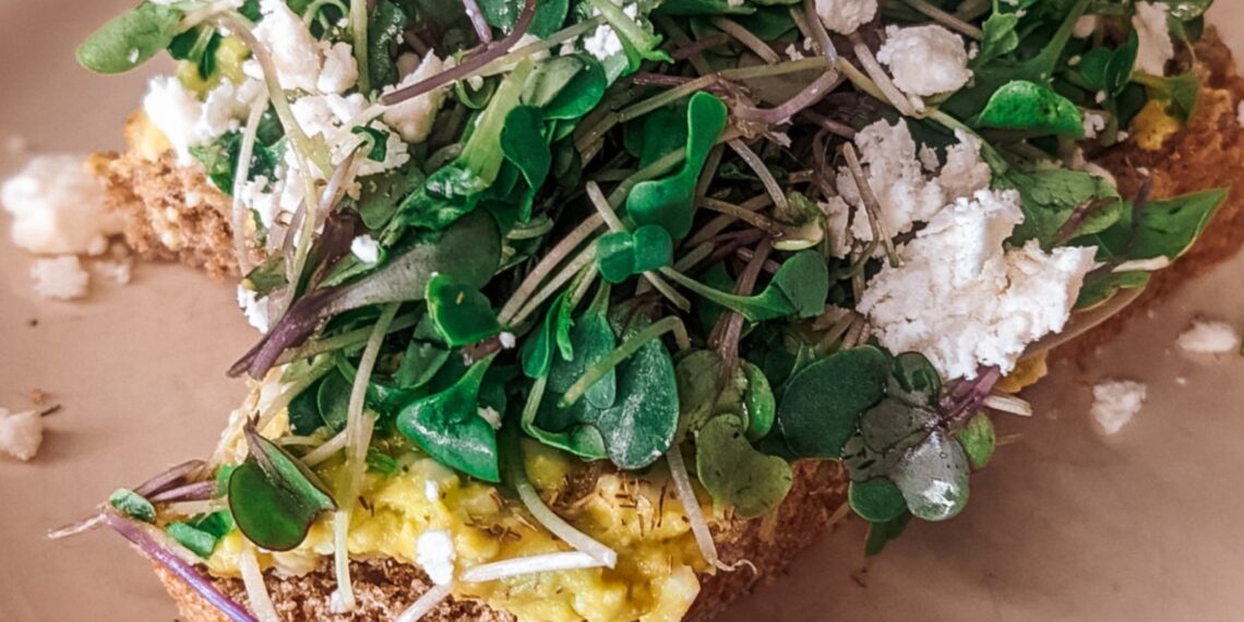 Main blog image for Avocado and Microgreens Toast