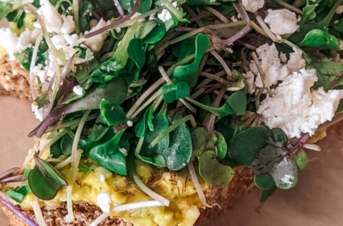 Main blog image for Avocado and Microgreens Toast