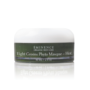 Eight Greens Phyto Masque Hot aids in healing hormonal imbalance in the skin