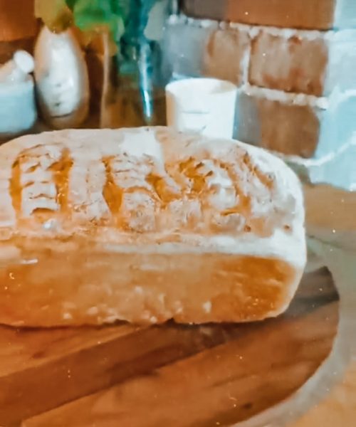 Fresh baked bread for Beltane