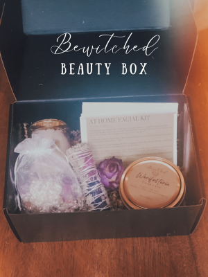 Bewitched Beauty Box, perfect for an at home spa day